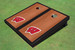 University of Wisconsin Black Rosewood Matching Border Cornhole Boards