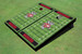 University of Wisconsin "Bucky" Black Matching Football Field Custom Cornhole Boards