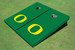 University of Oregon Hunter Matching Solid Cornhole Boards