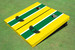 University of Oregon "Wings" Hunter and Yellow Matching Long Stripe Cornhole Boards