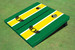 University of Oregon "Wings" Yellow and Hunter Matching Long Stripe Cornhole Boards