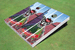 NC State University Stadium Long Stripe Themed Cornhole Boards