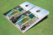 Tulane University Stadium Long Stripe Themed Cornhole Boards Tulane University Stadium Long Stripe Themed Cornhole Boards