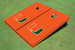 University Of Miami Orange Matching Cornhole Boards