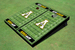 Appalachian State University "A" Black Matching Football Field Custom Cornhole Boards