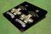 Appalachian State University EST "A" Black Solid Cornhole Boards