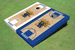 University Of Kentucky "Wildcat" Alternating Basketball Court Custom Cornhole Board