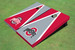 Ohio State University Alternating Triangle Cornhole Boards Ohio State University Alternating Triangle Cornhole Boards