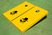 Appalachian State University "Yosef" Yellow Matching Solid Cornhole Boards Appalachian State University "Yosef" Yellow Matching Solid Cornhole Boards