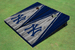 New York Yankees White and Navy Matching Wood Look Triangle Cornhole Board
