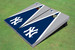New York Yankees NY Navy and Gray Matching Triangle Cornhole Boards