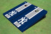 New York Yankees NY Gray and Navy Matching Long Stripe Cornhole Boards