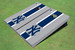 New York Yankees NY  Navy and Gray Matching Long Stripe Cornhole Boards
