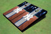New York Yankees NY Field Long Stripe Matching Gray Themed Cornhole Boards