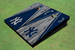 New York Yankees NY Alternating Wood Look Triangle Cornhole Boards
