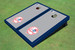 New York Yankees Club Navy Matching Border Cornhole Boards