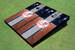 New York Yankees Club Field Long Stripe Matching Gray Themed Cornhole Boards