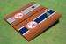 New York Yankees Club Rosewood Alternating Long Stripe Cornhole Boards