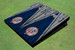 New York Yankees Club Navy and Gray Matching Wood Look Triangle Cornhole Boards