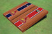 St. Louis Cardinals Cardinal Rosewood Alternating Long Stripe Cornhole Boards St. Louis Cardinals Cardinal Rosewood Alternating Long Stripe Cornhole Boards