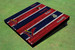St. Louis Cardinals Cardinal Alternating Wood Look Long Stripe Cornhole Board