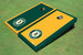 Oakland Athletics Circle Logo Alternating Border Cornhole Boards
