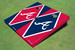 Atlanta Braves A Alternating Diamond Cornhole Boards