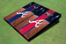 Atlanta Braves A Field Long Stripe Alternating Themed Cornhole Boards