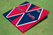 Atlanta Braves Hatchet Alternating Diamond Cornhole Boards