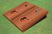 Baltimore Orioles Bird Solid Rosewood Cornhole Boards