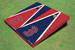 Boston Red Sox B Alternating Triangle Cornhole Boards