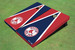 Boston Red Sox Socks Alternating Triangle Cornhole Boards