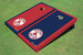 Boston Red Sox Socks Alternating Border Cornhole Boards