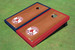 Boston Red Sox Socks Rosewood Alternating Border Cornhole Boards
