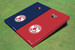Boston Red Sox Socks Alternating Solid Cornhole Boards