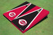 Cincinnati Reds "Reds" Alternating Triangle Cornhole Boards