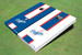 Los Angeles Dodgers Ball Alternating Long Stripe Cornhole Boards Los Angeles Dodgers Ball Alternating Long Stripe Cornhole Boards