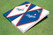 Los Angeles Dodgers Ball Alternating Diamond Cornhole Boards