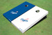 Los Angeles Dodgers Ball Alternating Solid Cornhole Boards