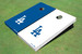 Los Angeles Dodgers LA Alternating Solid Cornhole Boards