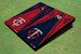 Minnesota Twins TC Alternating Wood Look Triangle Cornhole Boards