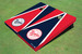 Minnesota Twins Club Alternating Triangle Cornhole Boards
