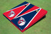 Cleveland Guardians Ball Alternating Triangle Cornhole Boards