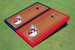 Cleveland Guardians Ball Rosewood Alternating Border Cornhole Boards