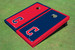 Cleveland Guardians C Alternating Border Cornhole Boards