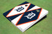 Detroit Tigers D Alternating Diamond Cornhole Boards