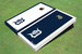 Detroit Tigers D Alternating Border Cornhole Boards