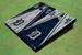 Detroit Tigers D Alternating Wood Look Triangle Cornhole Boards