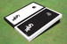 Chicago White Sox "Sox" Alternating Border Cornhole Boards