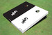 Chicago White Sox "Sox" Alternating Solid Cornhole Boards